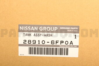 Nissan 289106FP0A TANK ASSY-WINDSHIELD WASHER