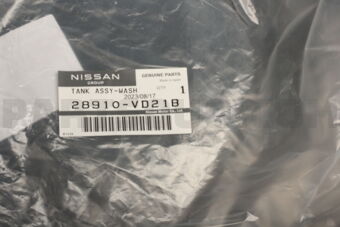 Nissan 28910VD21B TANK ASSY-WINDSHIELD WASHER