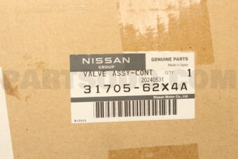 Nissan 3170562X4A VALVE ASSY CONTROL