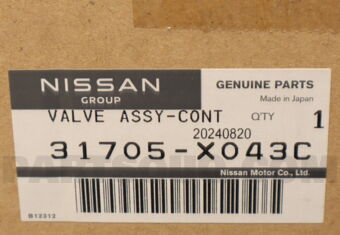 Nissan 31705X043C VALVE ASSY-CONT