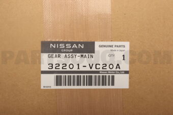 Nissan 32201VC20A GEAR ASSY-MAIN DRIVE