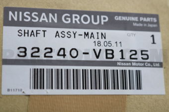 Nissan 32240VB125 SHAFT ASSY-MAIN