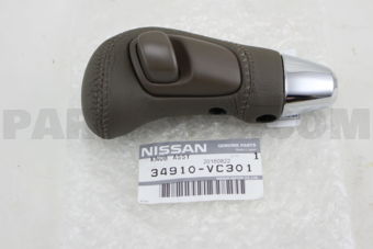 Nissan 34910VC301 KNOB ASSY-CONTROL LEVER,AUTO