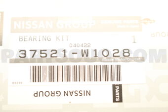Nissan 37521W1028 BEARING KIT