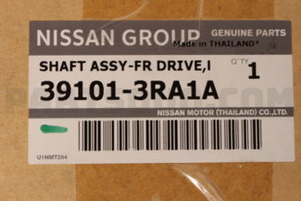 Nissan 391013RA1A SHAFT ASSY-FRONT DRIVE,LH