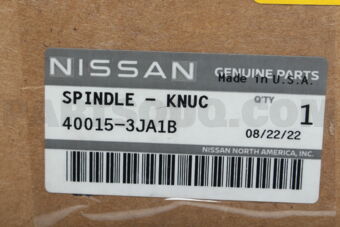 Nissan 400153JA1B SPINDLE - KNUCKLE, LH