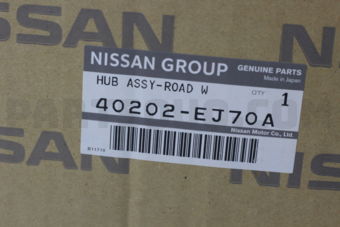 Nissan 40202EJ70A HUB ASSY-ROAD WHEEL,FRONT