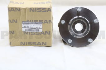 Nissan 40202EJ70B HUB ASSY-ROAD WHEEL,FRONT