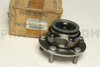 Nissan 40202JG01A HUB ASSY-ROAD WHEEL,FRONT