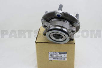 Nissan 40202JG01B HUB ASSY-ROAD WHEEL,FRONT