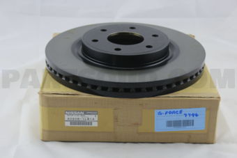 Nissan 402061LB1A ROTOR-DISC BRAKE,FRONT