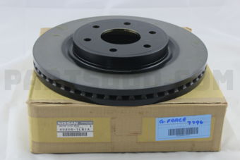 Nissan 402061LB1A ROTOR-DISC BRAKE,FRONT