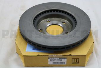 Nissan 402063ST0A ROTOR-DISC BRAKE,FRONT