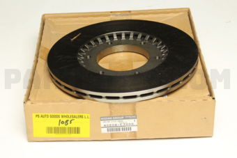 Nissan 40206C7000 ROTOR-DISC BRAKE,FRONT
