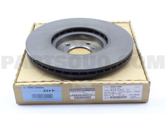Nissan 40206EG000 ROTOR-DISC BRAKE,FRONT