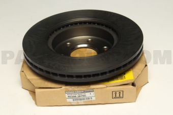 Nissan 40206JR70C ROTOR-DISC BRAKE,FRONT
