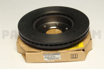 Nissan 40206JR70C ROTOR-DISC BRAKE,FRONT