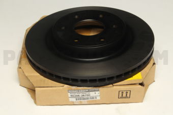 Nissan 40206JR70C ROTOR-DISC BRAKE,FRONT