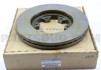 Nissan 40206VJ200 ROTOR-DISC BRAKE,FRONT