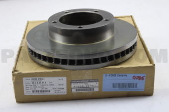 Nissan 40206WK701 ROTOR-DISC BRAKE,FRONT