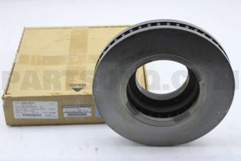 Nissan 40206WK701 ROTOR-DISC BRAKE,FRONT