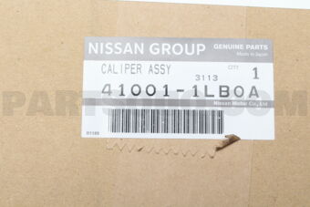 Nissan 410011LB0A CALIPER ASSY-FRONT RH,W/O PADS OR SHIMS
