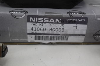 Nissan 41060HG00B PAD KIT DISC BRAKE