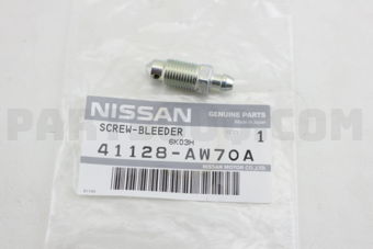 Nissan 41128AW70A SCREW-BLEEDER