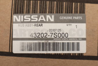Nissan 432027S000 HUB ASSY-REAR