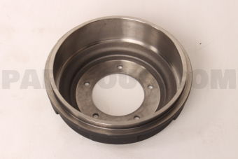 Nissan 432060T611 DRUM-BRAKE,REAR
