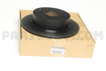 Nissan 432069W000 ROTOR-DISC BRAKE,REAR