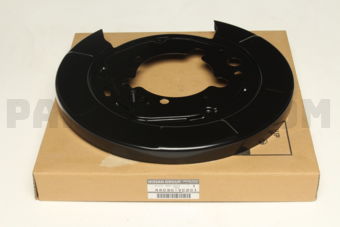 Nissan 44030VC201 PLATE ASSY-BACK,REAR BRAKE LH