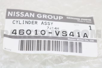 Nissan 46010VS41A CYLINDER ASSY-BRAKE MASTER