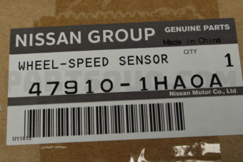 Nissan 479101HA0A SENSOR ASSY-ANTISKID,FRONT