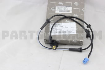 Nissan 47911EQ01A SENSOR ASSY-ANTISKID,FRONT LH