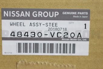 Nissan 48430VC20A WHEEL ASSY-STEE