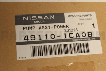 Nissan 491101CA0B PUMP ASSY-POWER STEERING