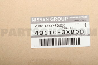 Nissan 491103XM0D PUMP ASSY-POWER