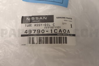 Nissan 497901CA0A TUBE ASSY-OIL COOLER POWER STEERING