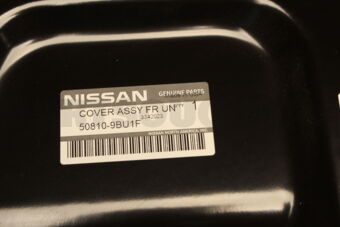 Nissan 508109BU1F COVER FRONT UND