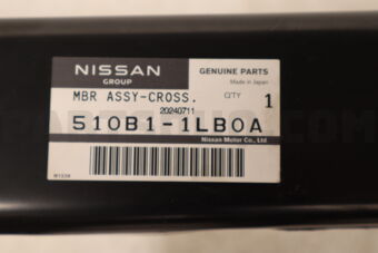 Nissan 510B11LB0A MEMBER ASSY-CROSS,FRONT BUMPER