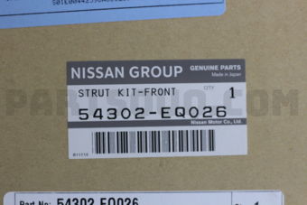 Nissan 54302EQ026 STRUT KIT-FRONT