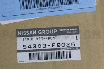 Nissan 54303EQ026 STRUT KIT-FRONT