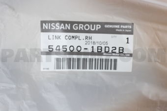 Nissan 545001BD2B LINK COMPL,RH
