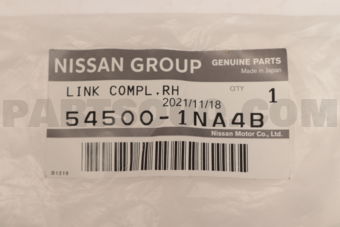Nissan 545001NA4B ARM COMPL-FR SU