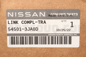 Nissan 545013JA0D LINK COMPL TRANSVERSE,LH