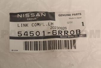 Nissan 545016RR0B LINK COMPL-TRANSVERSE,LH