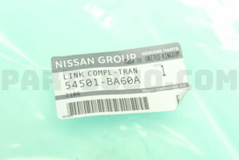 Nissan 54501BA60A LINK COMPL-TRAN