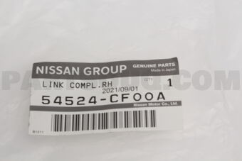 Nissan 54524CF00A LINK COMPL,RH