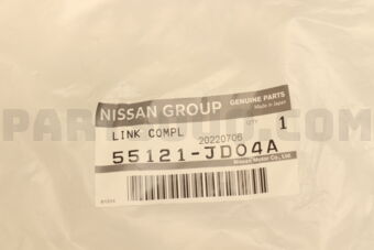 Nissan 55121JD04A LINK COMPL